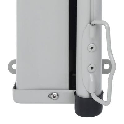 Sisäänvedettävä terassin sivumarkiisi 220x300 cm musta