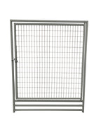 POHJOLAN LEMMIKKITARVIKE Koiratarhan Elementti 1kpl + Ovi Elementti, 152 x 182cm, Harmaa