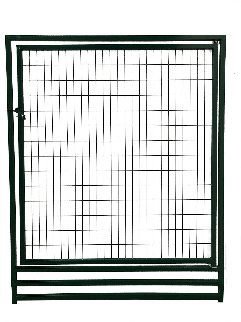Koiratarhan elementti 152 x 182 cm – 1 elementti, ovielementti, galvanoitu teräs, vihreä