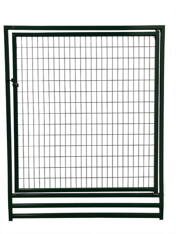 Koiratarhan elementti 152 x 182 cm – 1 elementti, ovielementti, galvanoitu teräs, vihreä