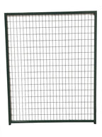 POHJOLAN LEMMIKKITARVIKE Koiratarhan Elementti 1kpl + Ovi Elementti, 152 x 182cm, Vihreä