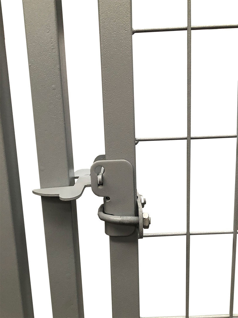 POHJOLAN LEMMIKKITARVIKE Koiratarha / Koira-Aitaus Elementti 4,5 x 4,5 x 1,82m / 20m2 Harmaa