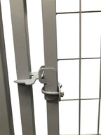 POHJOLAN LEMMIKKITARVIKE Koiratarha / Koira-Aitaus Elementti 4,5 x 4,5 x 1,82m / 20m2 Harmaa