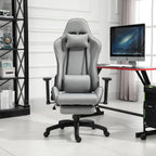 Ergonominen pelituoli, harmaa