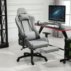 Ergonominen pelituoli, harmaa