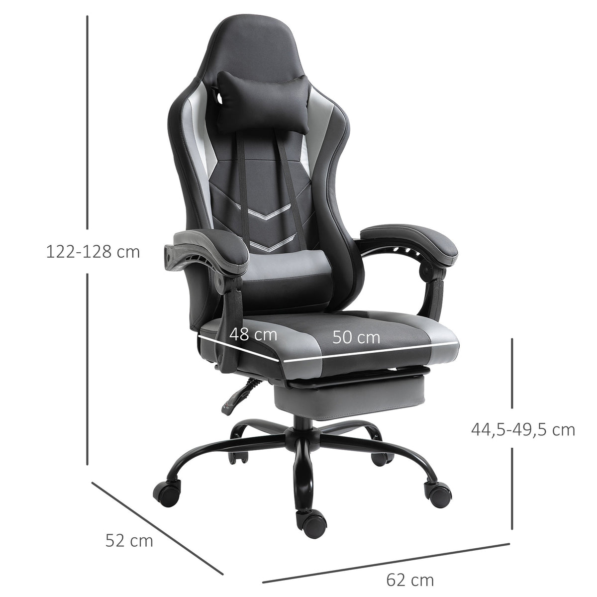 Spelstol Executive svart