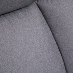 Pehmustettu Toimistotuoli, Vaaleanharmaa