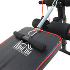 Harjoituspenkki vastusnauhoilla