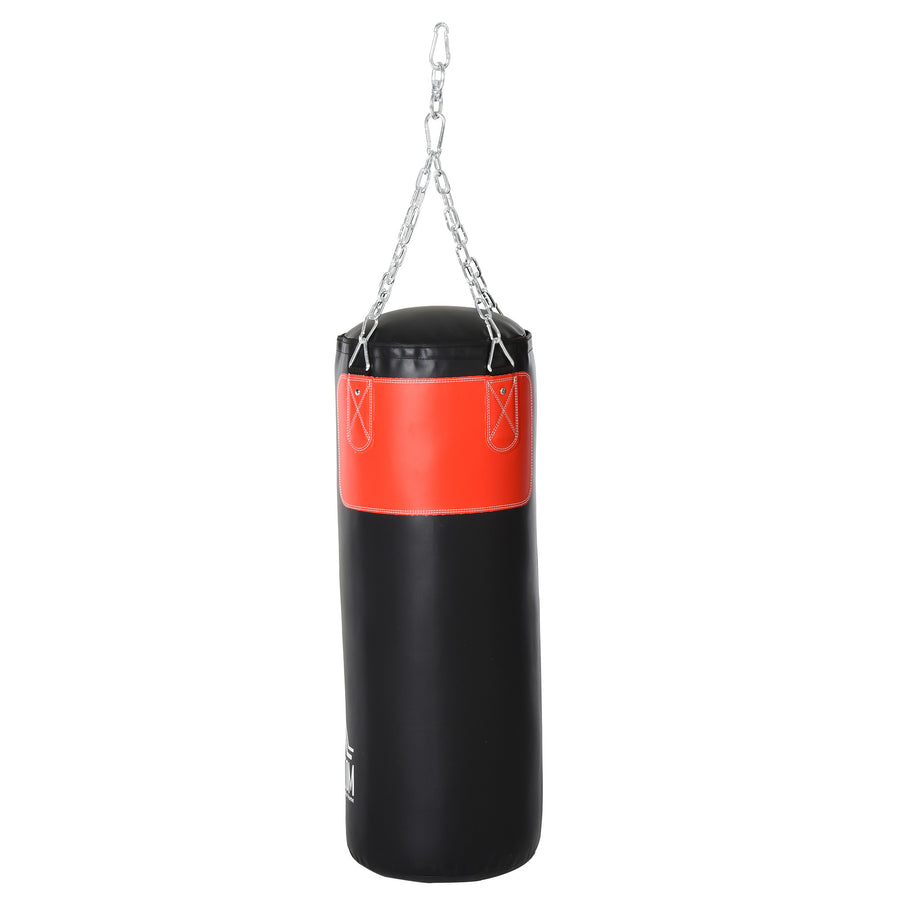 Boxningssäck med handskar