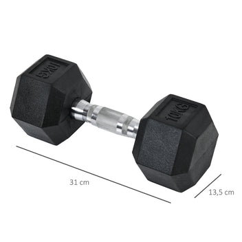 Gummihantel 10 kg