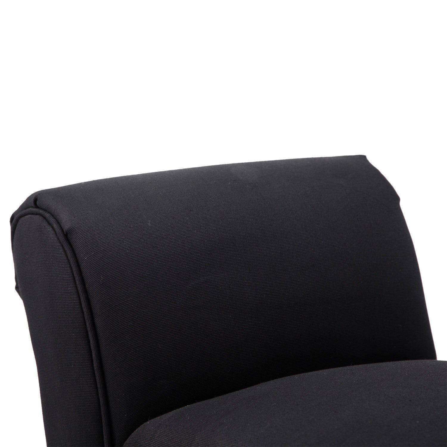 Pehmustettu penkki, musta