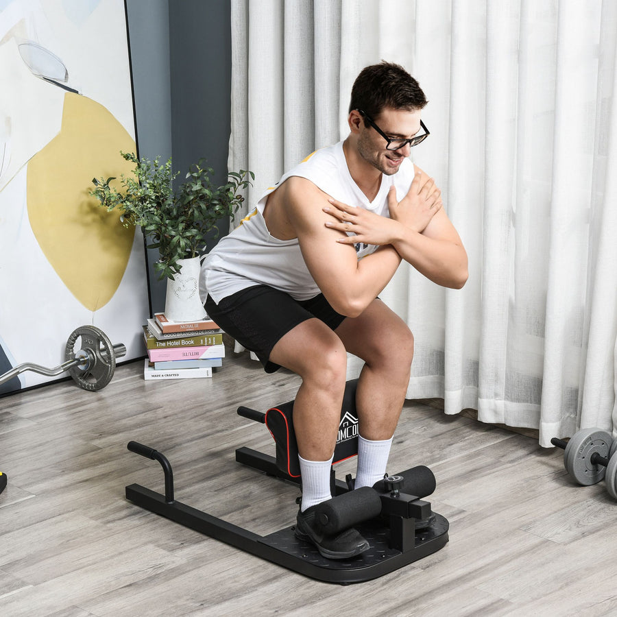 Justerbar squatmaskin