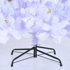 Joulukuusi Koristeilla Ja Jalustalla 180 Cm (Valkoinen)