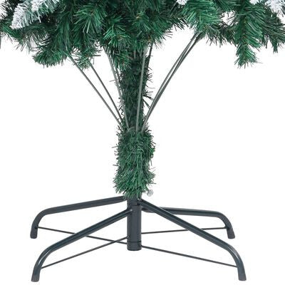Tekojoulukuusi kävyillä ja lumella 240cm