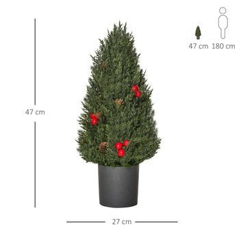 Bordsträd 47 cm (grönt)