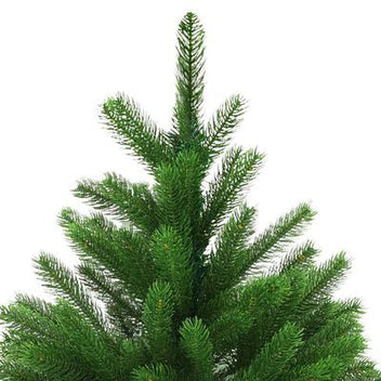 Tekojoulukuusi LED-valoilla ja palloilla vihreä 120cm