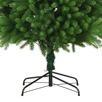 Tekojoulukuusi LED-valoilla ja palloilla vihreä 240cm