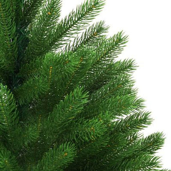 Tekojoulukuusi LED-valoilla ja palloilla vihreä 240cm