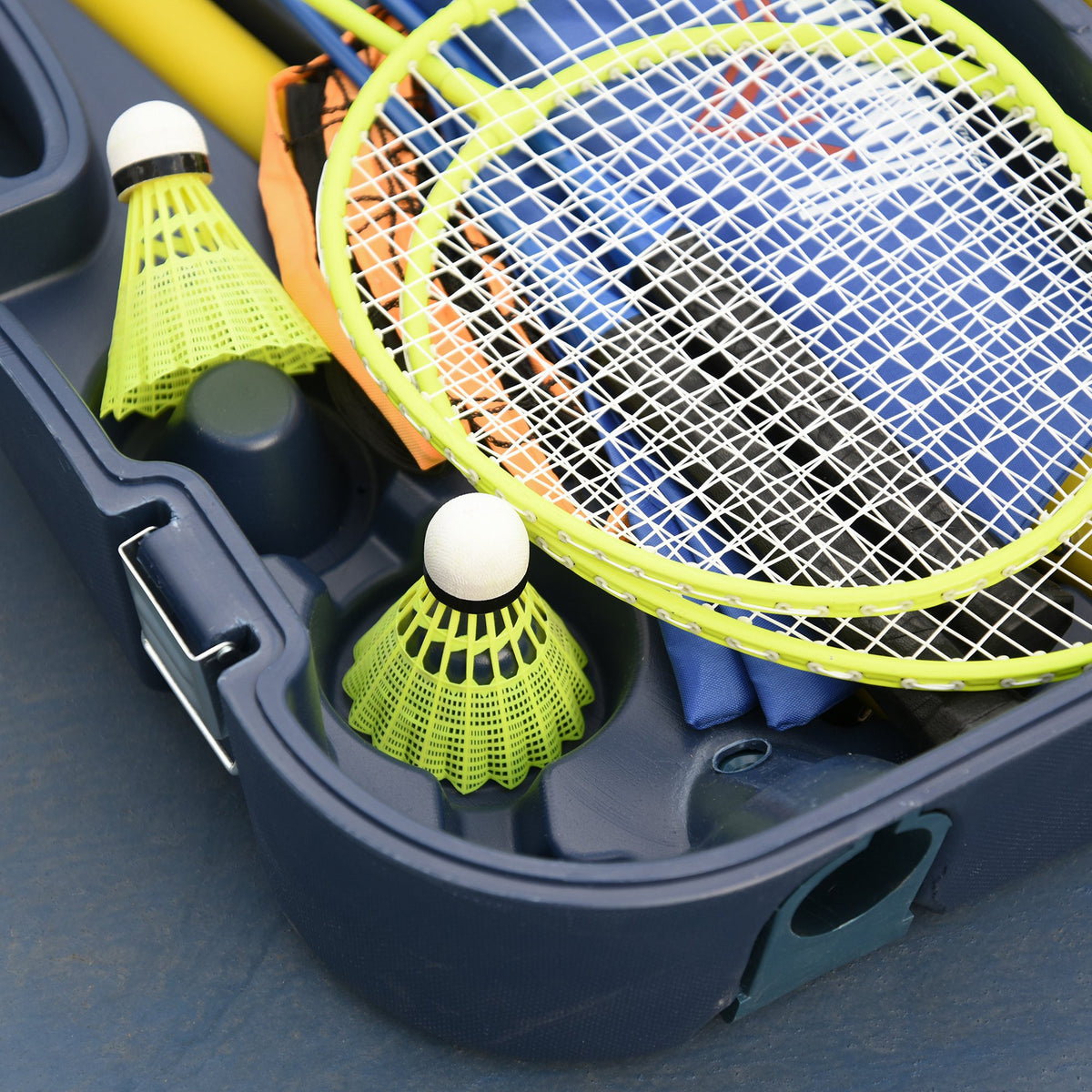 Badminton nät med stativ