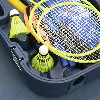 Badminton nät med stativ