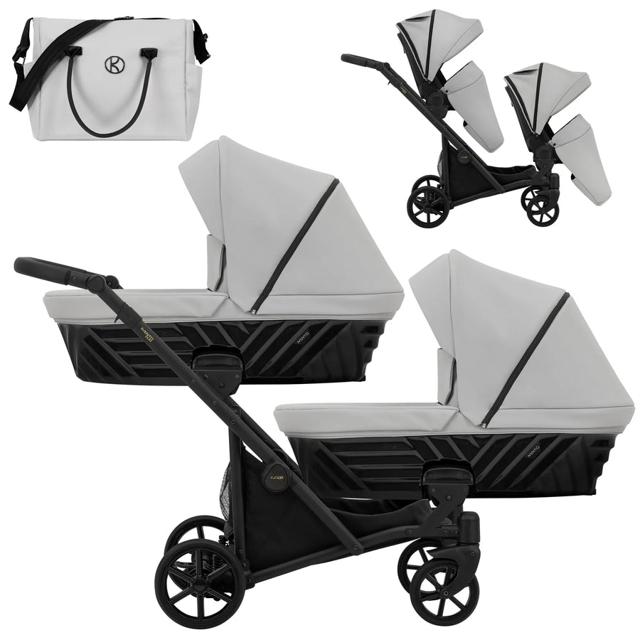 Kunert Ivento Duo 2-in-1 sisarusvaunut, useita värejä