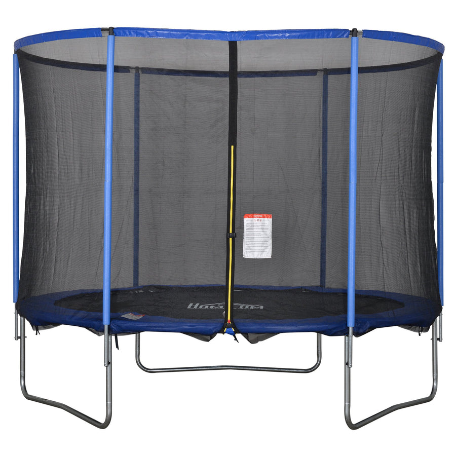 Trampolin med säkerhetsnät