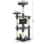 Tukeva kissanraapimispuu 132cm