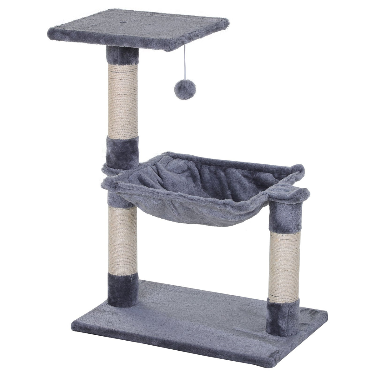 Kattklösstativ med hängmatta 70 cm