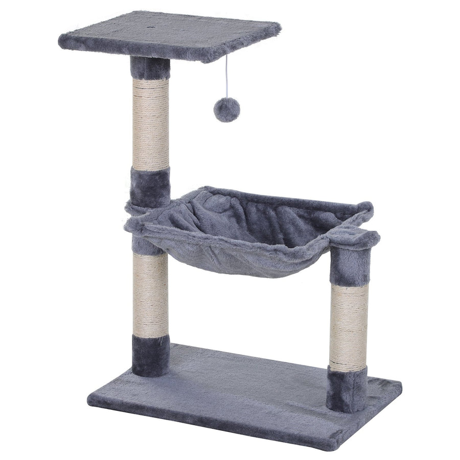 Kattklösstativ med hängmatta 70 cm