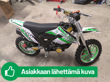 Barnminicross 49cc – för avgränsat område, grön