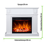 Pohjola Indoor Sähkötakka Firenze 750/1500W