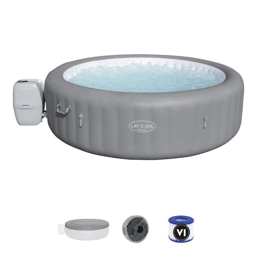 Ilmatäytteinen Poreallas Bestway Lay-Z-Spa Grenada Airjet