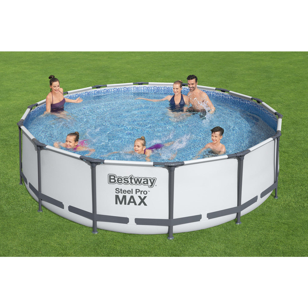 Bestway Steel Pro MAX Uima-Allassetti 427 x 107 cm, valkoinen