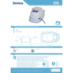 Bestway Allaslämmitin sähkö