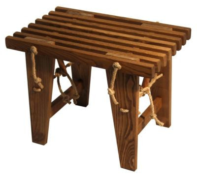 EcoFurn Eco Bench Saarni oljad 60 x 38 x 45 cm, brun