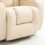 Hierova TV-nojatuoli lämmitystoiminnolla, Beige