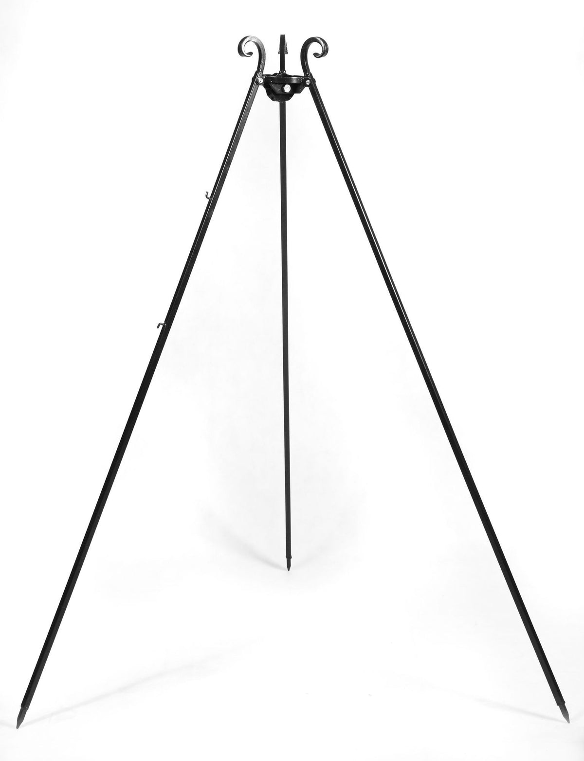 180 cm stativgrillställ + grillgaller i rostfritt stål, 4 olika gallerstorlekar