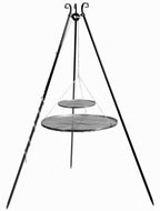 180 cm Tripod grilliteline & 2 grilliritilää 40cm + 80cm