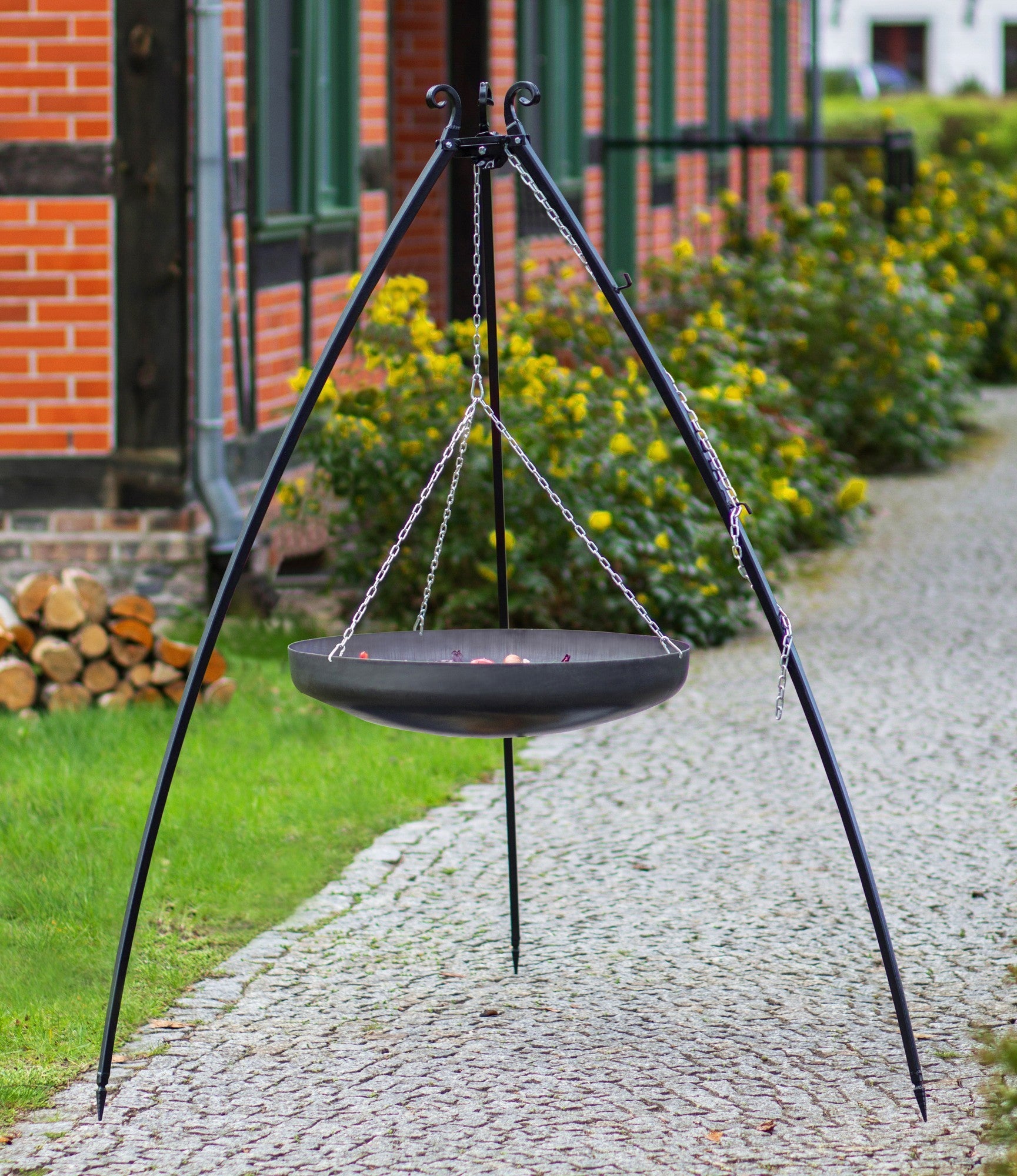 200 cm grilliteline wokkipannulla, 2 eri kokoa