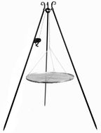 180 cm stålgrillställ med vinsch + RT-grillgaller, 4 olika storlekar