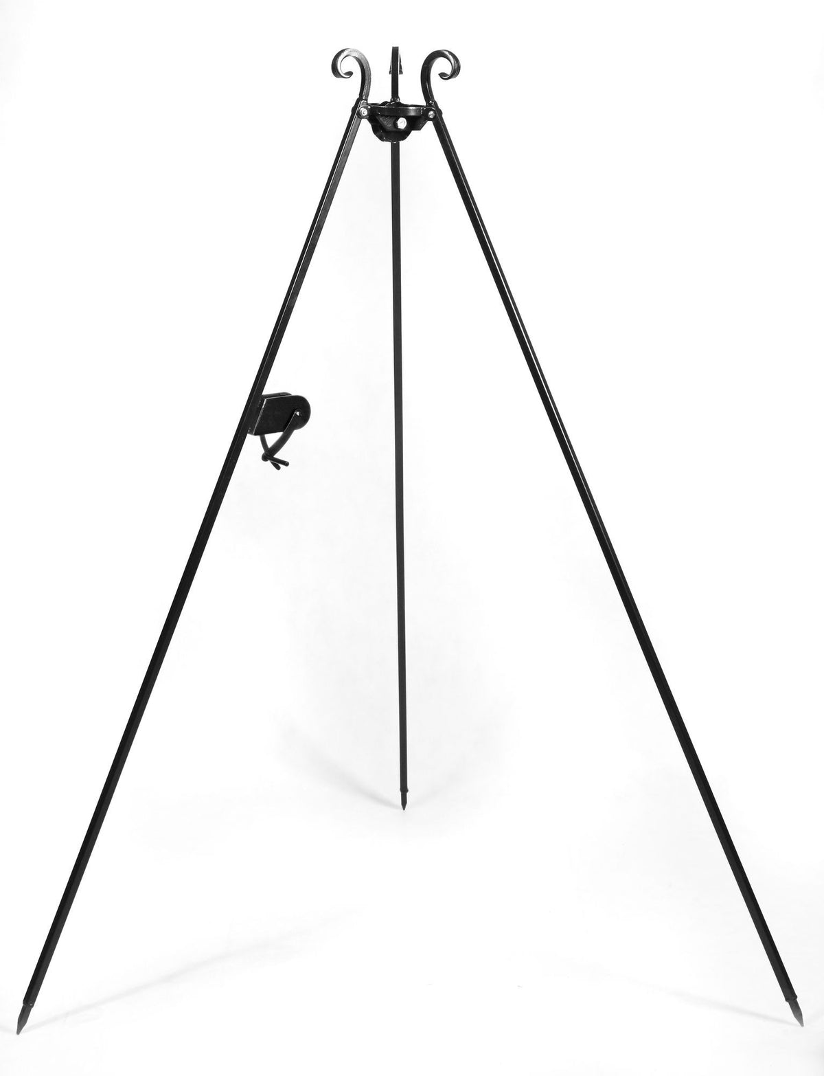 180 cm stålgrillställ med vinsch + RT-grillgaller, 4 olika storlekar
