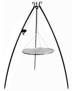 200 cm Teräs Grilliteline vinssillä + RT grilliritilä, 4 eri kokoa