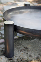 PALMA ulkotulisija musta teräs, 3 eri kokoa