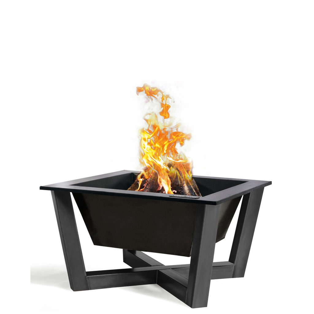 BRASIL ulkotulisija musta teräs, 70 x 70 cm