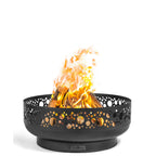 BOSTON ulkotulisija musta teräs, 80 cm