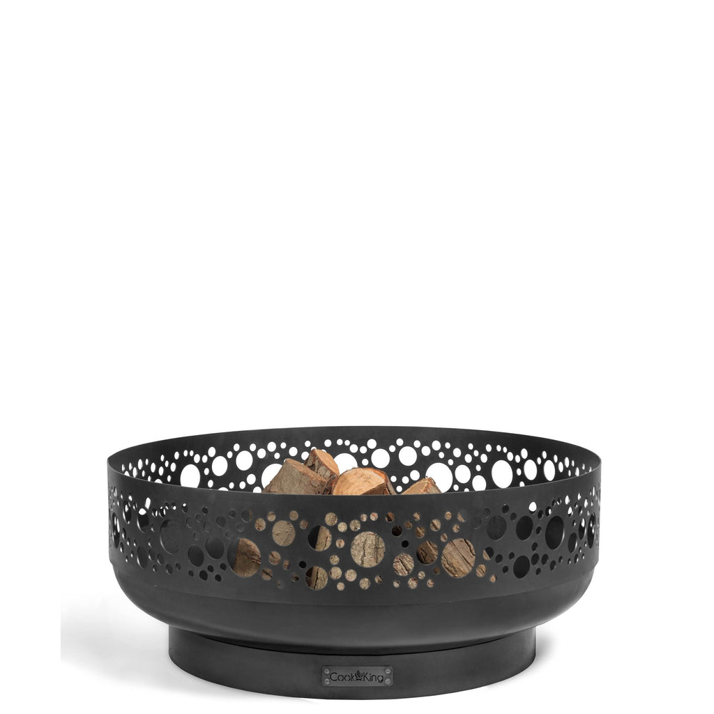 BOSTON ulkotulisija musta teräs, 80 cm