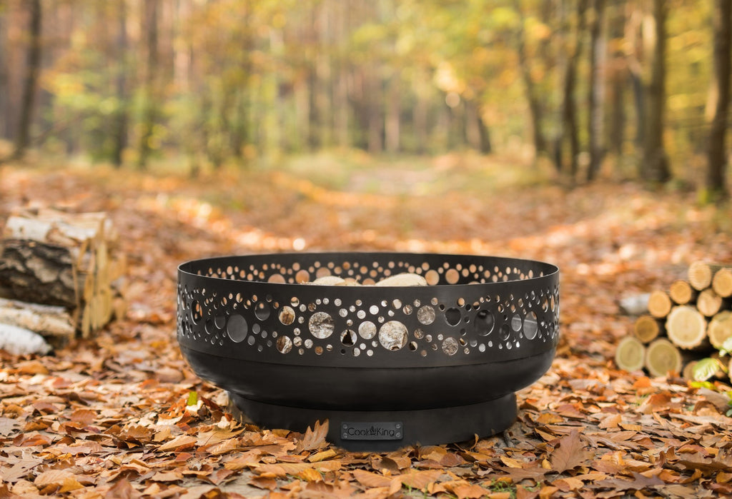 BOSTON ulkotulisija musta teräs, 80 cm