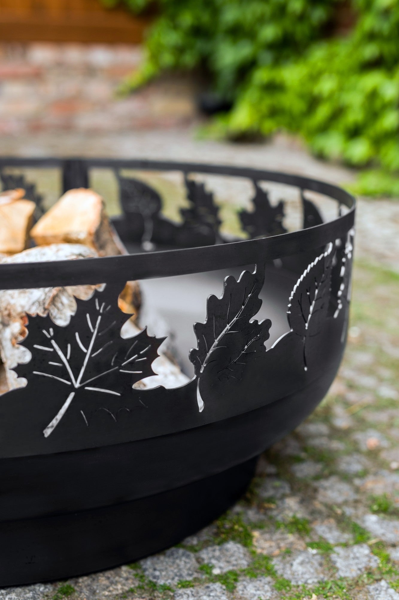 TORONTO ulkotulisija musta teräs, 80 cm