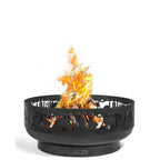 FOREST ulkotulisija musta teräs, 80 cm