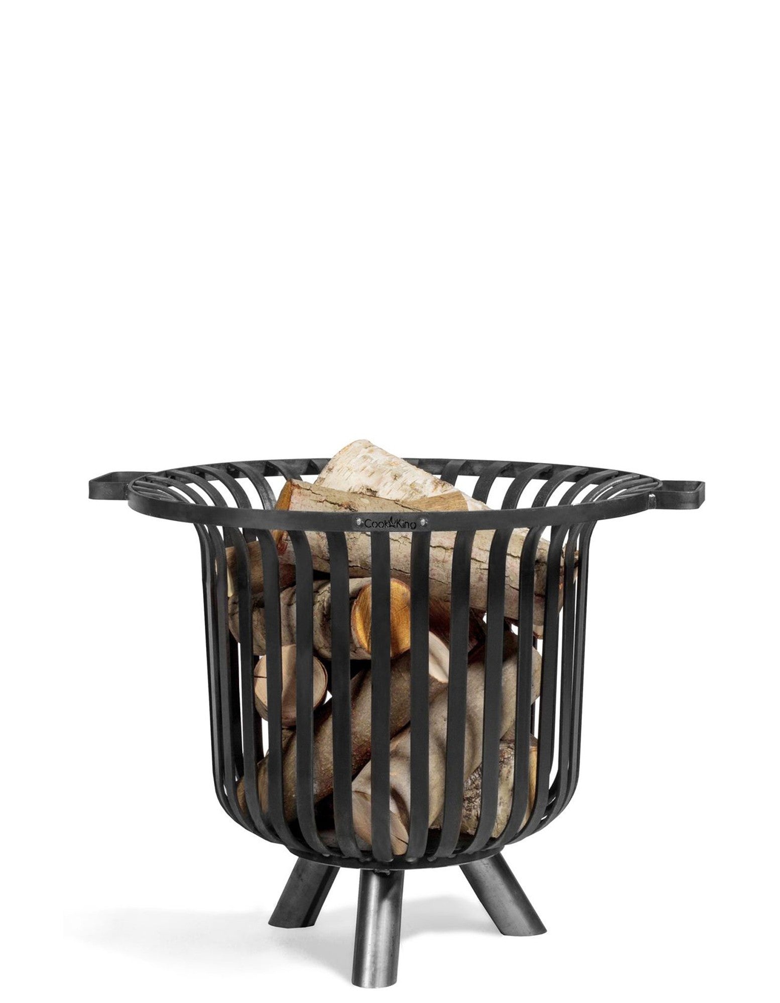 VERONA tulikori musta teräs, 60 x 52 cm